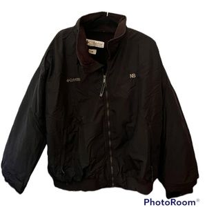 Columbia Lined and Insulated Black Jacket, Size XXL, NEW
